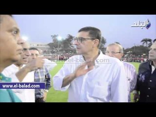 "طاهر" في مران الفريق الأول بالنادي الأهلي