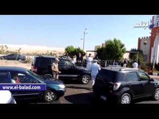 مدير امن مطروح يتفقد كمين الحمام
