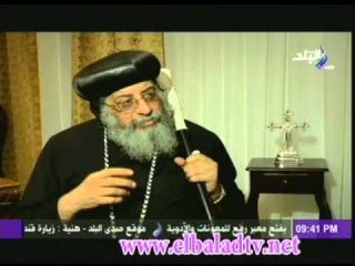الانبأ تواضروس لن اذهب الى القدس الا ويدى فى يد شيخ الازهر