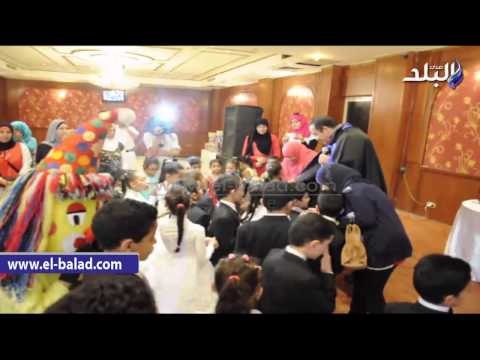 وصول الأطفال الأيتام لنادى الشرطة بعابدين للاحتفال بعيد الفطر