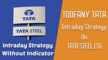 [Hindi] TOOFANY TATA: Intraday Strategy on TATA STEEL - in Hindi - TATA STEEL Intraday Strategy