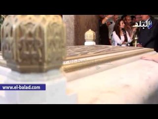 عبد الحكيم يصل إلى ضريح عبد الناصر لإحياء ذكرى 23 يوليو