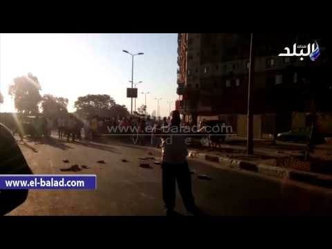 اهالى ضحايا مركب الوراق الغارقة يقطعون الطريق