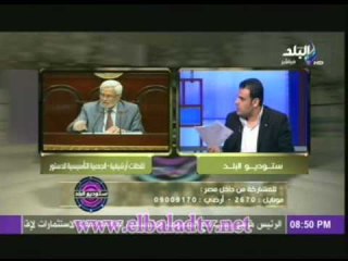 برنامج ستوديو البلد مع عزة مصطفى 14-11-2012