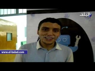 فريق "2 Robotics " بهندسة أسيوط يبتكر"روبرت " يسجل اماكن الالغام على خريطة