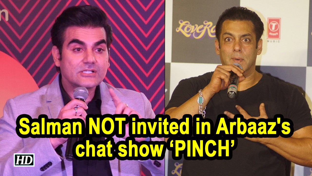 Salman NOT invited in Arbaaz's chat show ‘PINCH’