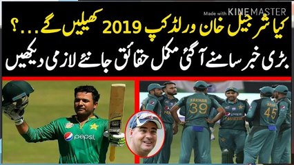 Sharjeel Khan Latest News In Icc Worldcup live cricket 2019