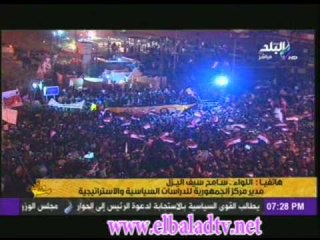 سيف اليزل:اشيد بموقف الحرس الجمهورى تجاة المتظاهرين