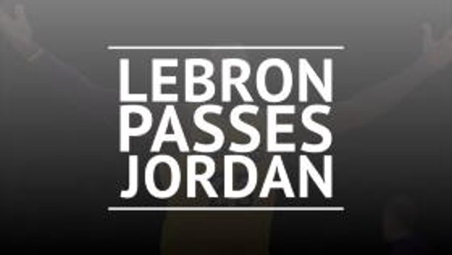 BREAKING NEWS: Basketball: LeBron passes Jordan in NBA all-time points list