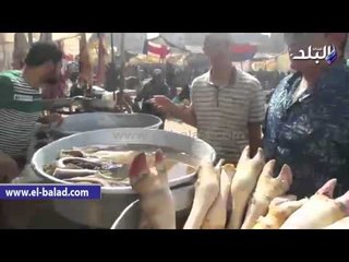 إعدام ألف لتر بوظه و225 كيلو سمك و75 كيلو خضروات وتحرير 11 محضر