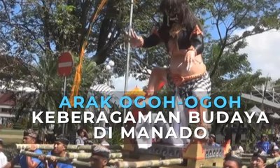 Arak Ogoh-Ogoh, Simbol Keberagaman Budaya di Manado