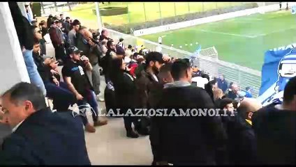 LAZIO, CANCELLI APERTI - I CORI DEI TIFOSI E LO STRISCIONE - FORMELLO 7 MARZO 2019