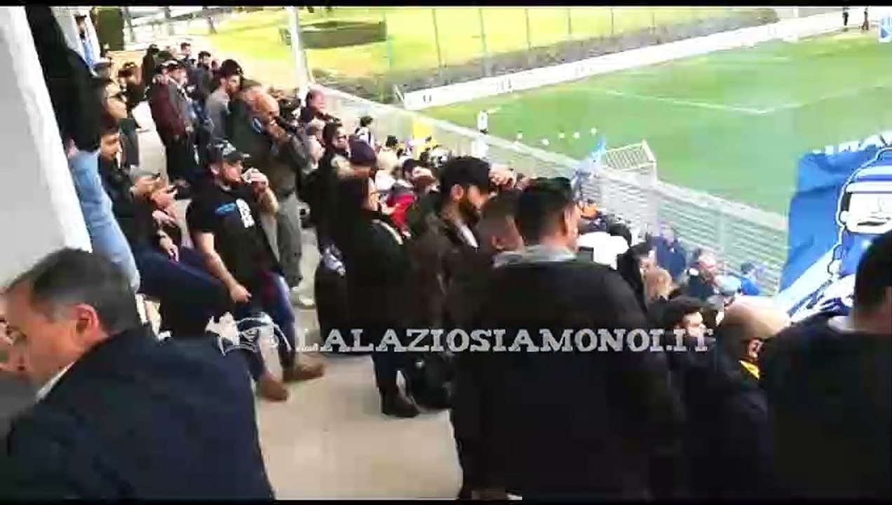 LAZIO, CANCELLI APERTI - I CORI DEI TIFOSI E LO STRISCIONE - FORMELLO 7 MARZO 2019