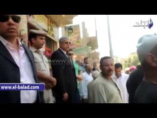 مدير أمن الغربية يشارك فى جنازة أمين شرطة بقرية شوني بطنطا