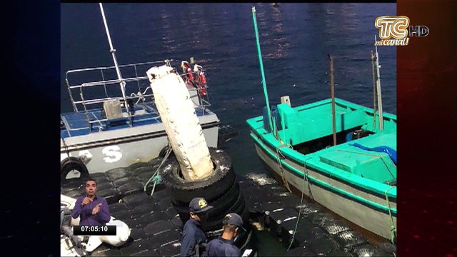 Pescadores peruanos rescatados en Santa Elena