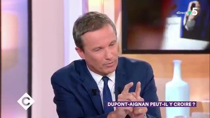 Clash entre Nicoals Dupont Aignan et Patrick Cohen