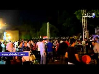 احتفالية بشارع المعز استعداداً لاحتفالية قناة السويس