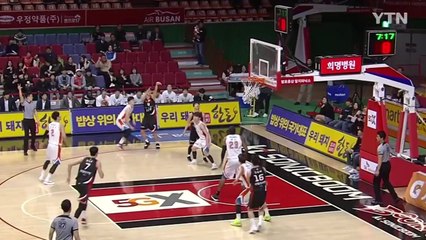 kt, 전자랜드 잡고 4연승...3위 도약 / YTN