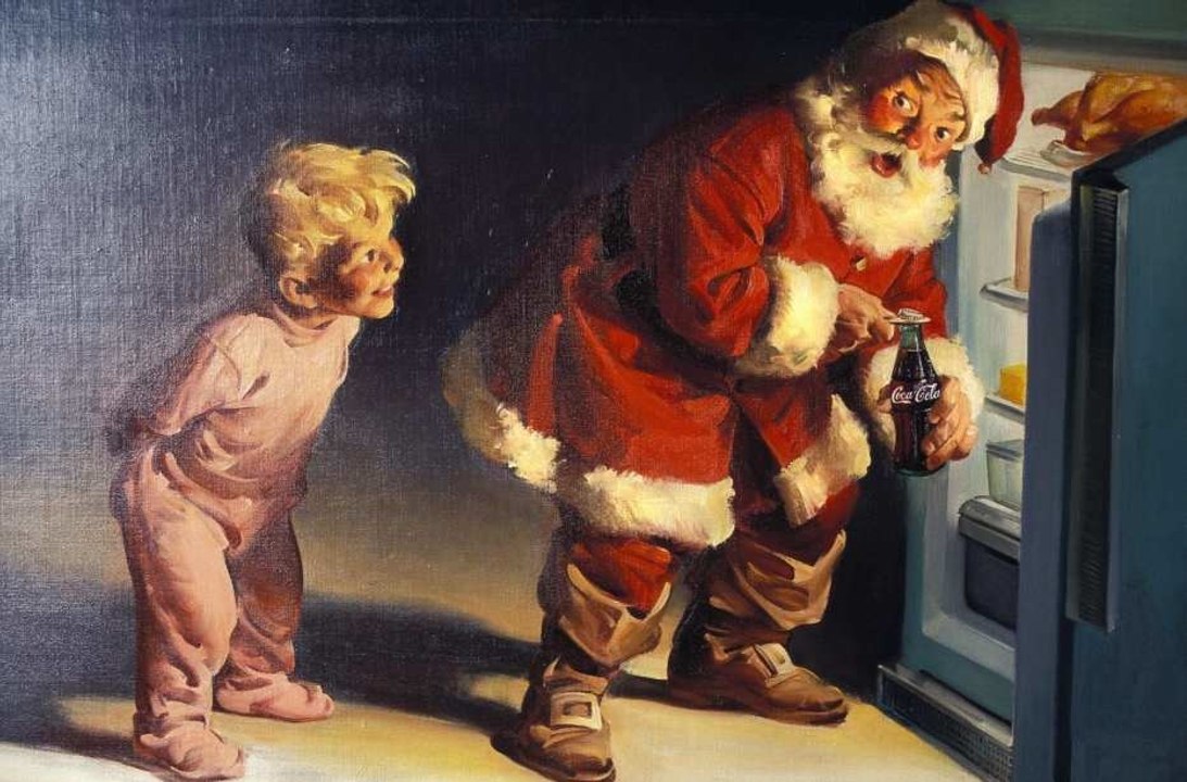 Wurde der Weihnachtsmann wirklich von Coca-Cola erfunden?