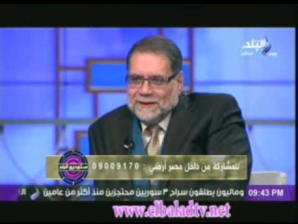 نوح: توقعت ان يصل الاخوان للحكم من تانى يوم من الثورة