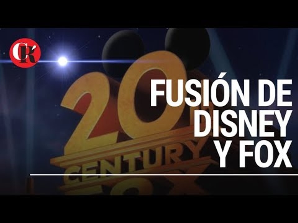 Fusión de Disney y Fox.
