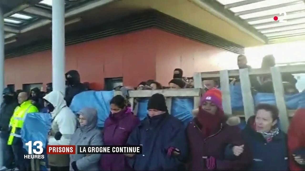 Surveillants de prison : la mobilisation continue