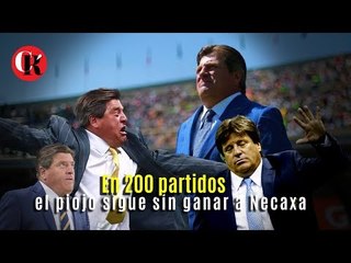 En 200 partidos el piojo sigue sin ganar a Necaxa