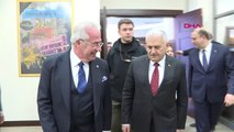 Spor Binali Yıldırım Fenerbahçe Başkanı Ali Koç'u Ziyaret Etti