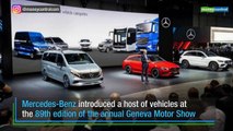 Mercedes-Benz offerings at the Geneva Motor Show 2019