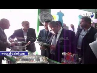 وزير الاستثمار ومحافظ الشرقية يفتتحان فرع بنزيون بالزقازيق