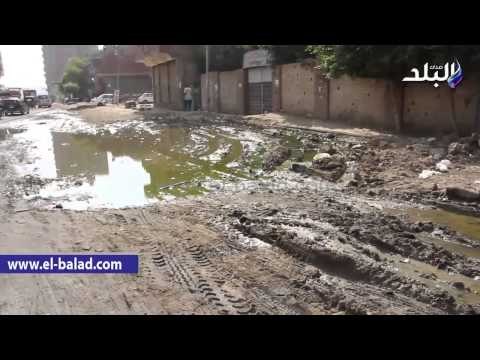 شوارع إمبابة تغرق فى مياه الصرف وسط غياب المسئولين