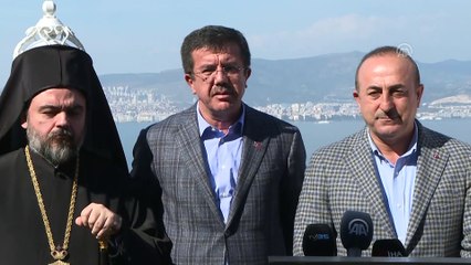 Çavuşoğlu: 'Türkiye'de farklı inançlara mensup kiliselerin, vakıfların ve cemaatlerin haklarını verdik, veriyoruz' - İZMİR