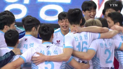 대한항공, 팀 통산 3번째 정규리그 우승 / YTN