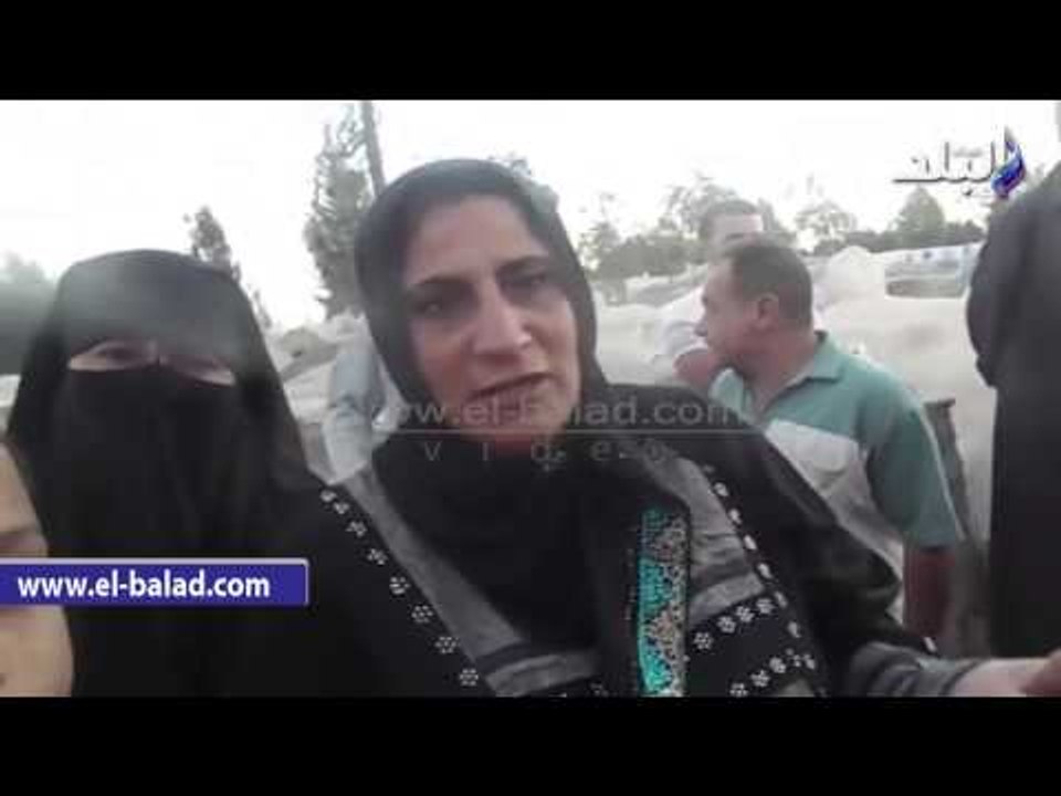 صراخ وعويل بين نساء «الستاموني» عقب استشهاد الطيار محمود متولي