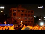 شاهد.. اللقطات الاولى لمحيط انفجار مبنى الأمن الوطني بشبرا الخيمة