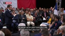 Emmanuel Macron veut aller «plus fort et plus vite» dans la transition écologique