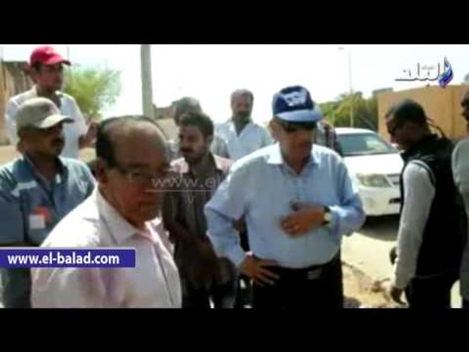 محافظ أسوان يتفقد 48 مشروع بالمنطقة الصناعية با...