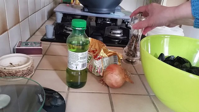 Moules marinières au Monsieur Cuisine