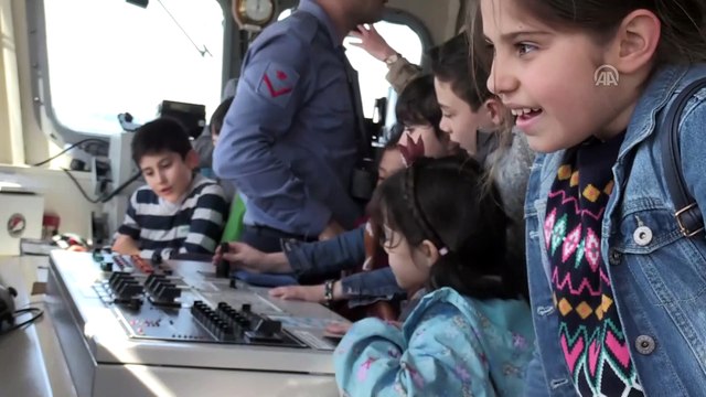 Tatbikatta yer alan savaş gemileri ziyarete açıldı - HATAY