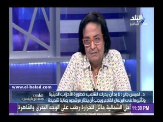 لميس جابر: من حق الرئيس «حلَ» البرلمان القادم حال سيطرة السلفيين عليه