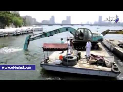 إزالة 17 مراسي نيلي مخالف بكورنيش النيل بالقاهرة