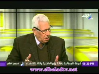 مكرم:على المعارضة ان تقبل الحوار بعد تأجيل الانتخابات