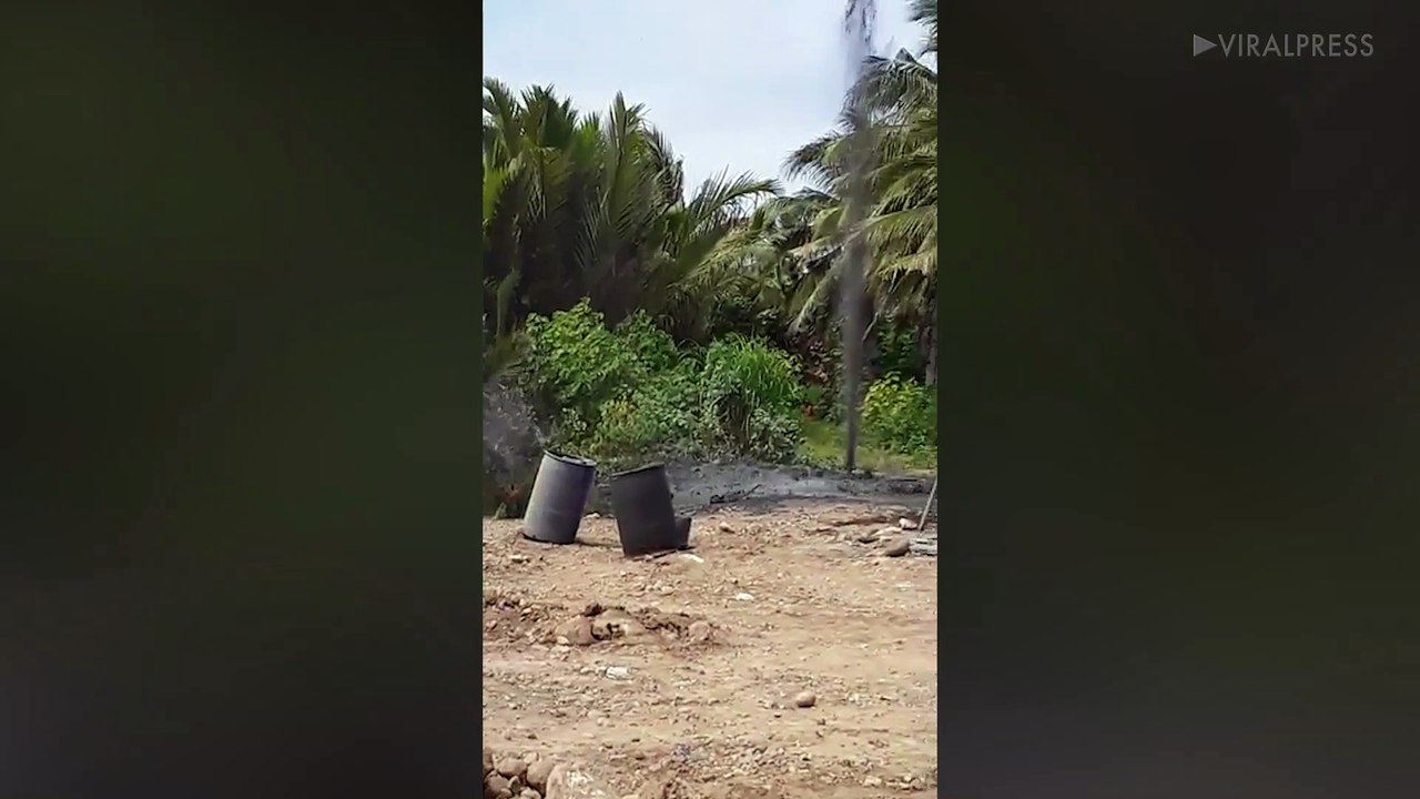 Workers Accidentally Strick Oil And Gas