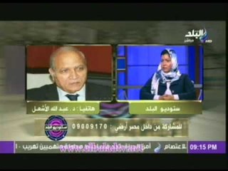 ستوديو البلد مع عزة مصطفى 27-2-2013
