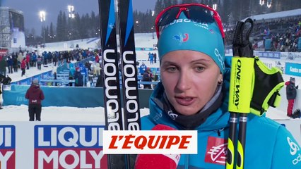 下载视频: Julia Simon «J'étais en panique» - Biathlon - Mondiaux