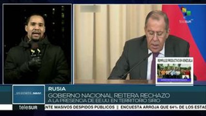 Rusia reitera rechazo a la presencia de EEUU en territorio sirio