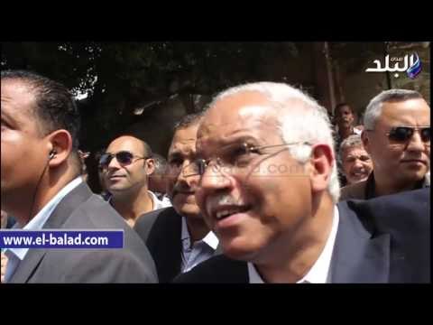 محافظ القاهرة لأهالي المطرية: منازلكم وأرواحكم مسئوليتي الشخصية