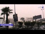 عاصفة ترابية تغطي سماء القاهرة وارتفاع درجات الحراره