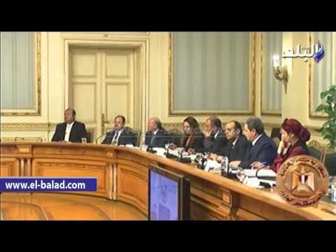 محلب يعقد اجتماعاً لمتابعة استعدادات تطبيق منظومة الكروت الذكية لـ البترول