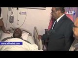رئيس بعثة الحج يزور المصريين المصابين بمستشفيات المملكة